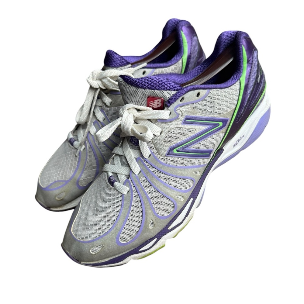 New balance, 890 woman’s size 9 purple gray and green athletic running sneaker